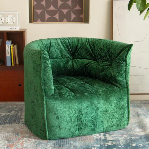 Miniatura 17 de N&V Mid Century Brigantin - Sofá de relajación profunda, felpilla suave de primera calidad, para sala de estar, dormitorio y oficina