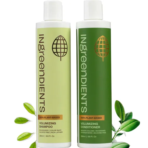 Miniatura 10 de Ingreendients Champú y acondicionador vegano no tóxico con ingredientes orgánicos, vinagre de sidra de manzana, aceite de árbol de té, color seguro