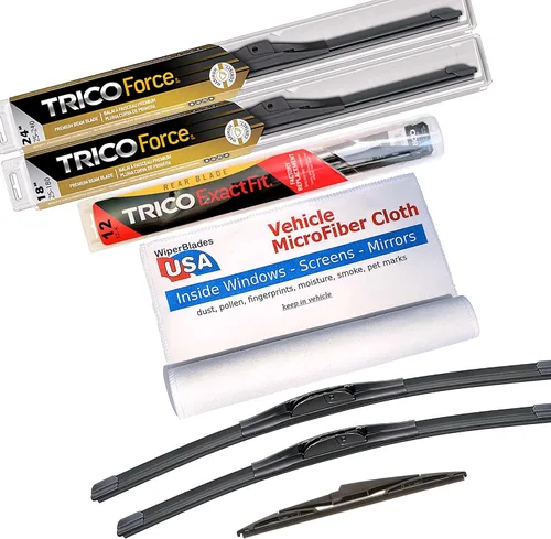 Miniatura 14 de Limpiaparabrisas Performance Beam compatibles con Hyundai Stellar 1985 (juego de 2) limpiaparabrisas