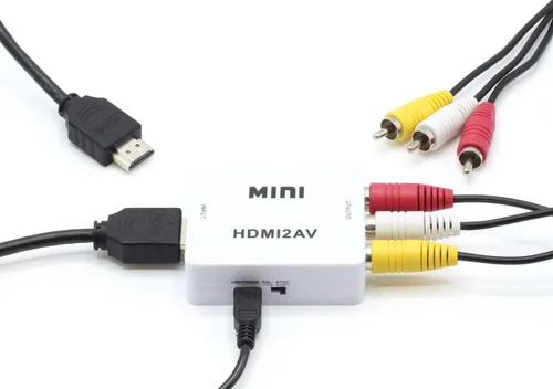 Miniatura 5 de THE CIMPLE CO - Kit convertidor HDMI a RCA para conectar digital a analógico - Convierte HDMI a RCA - Solo se convierte abajo, no funciona