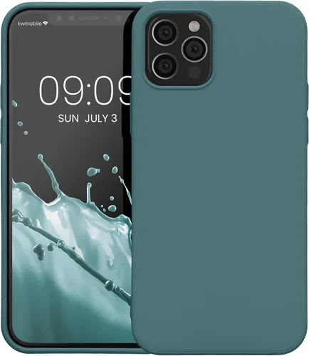 Miniatura 8 de kwmobile Funda compatible con Apple iPhone 12 / iPhone 12 Pro - Funda protectora delgada de silicona TPU - Arctic Night