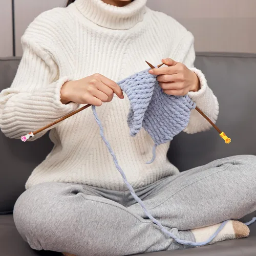 Miniatura 6 de BENOSPACE Tapón de silicona para puntada de pata de gato, tapones de aguja de tejer, protector de punto de aguja de tejer, accesorios para tejer