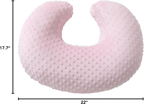 Miniatura 8 de Almohada de Lactancia y Posicionador para Amamantar y Alimentar con Biberón, Apoyo para Bebé, Tiempo Boca Abajo, Apoyo para Sentarse para Bebé Niño