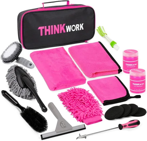 Miniatura 12 de THINKWORK Aspiradora de Coche de 20V y Inflador de Aire, Aspiradora de Mano Inalámbrica de Alta Potencia de Doble Función con 18000pa de Potencia