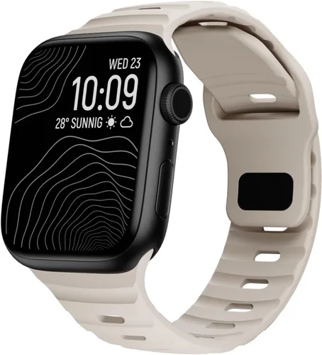 Miniatura 14 de Correa de silicona impermeable compatible con Apple Watch Ultra de 49mm 46mm 45mm 44mm 42mm 41mm 40mm 38mm, bandas deportivas para hombres y mujeres
