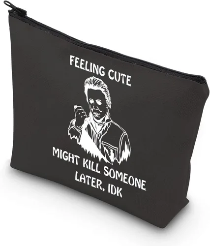 TSOTMO Novedoso regalo para amantes de las películas de terror, sensación linda podría matar a alguien más tarde Michael Scary Movie Merchandise,