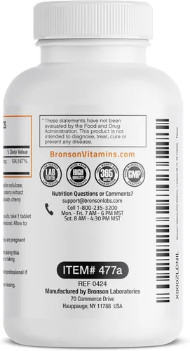 Miniatura 5 de Vitamina B12 de Bronson, 0,000088 oz, sublingual, de rápida liberación, 1