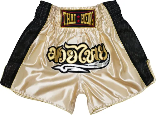 Miniatura 2 de SIAMKICK Pantalones cortos de Muay Thai para niños (4 años a 10 años), boxeo, kickboxing, artes marciales mixtas para niños y niñas