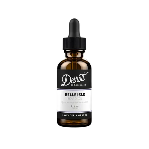 Miniatura 22 de Detroit Grooming Co. Aceite para barba Fórmula hidratante y nutritiva con vitamina E Cereza y tabaco • Traverse City (1 oz)