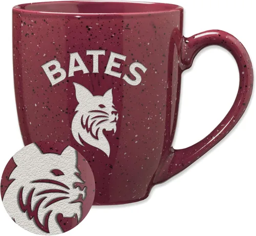 Miniatura 419 de Rico Industries NCAA Virginia Tech Hokies Maroon - Taza de café de cerámica grabada con láser, color del equipo, 16 onzas