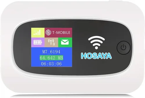 Miniatura 6 de Enrutador de tarjeta SIM WiFi 4G LTE portátil Batería incorporada 10 usuarios inalámbricos de alta velocidad Portátil Hotspot de viaje Mini