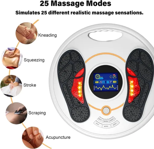 Miniatura 6 de OSITO Estimulador de circulación de pies, mejora la circulación del pie, masajeador de pies EMS y máquina de terapia corporal, alivia el dolor