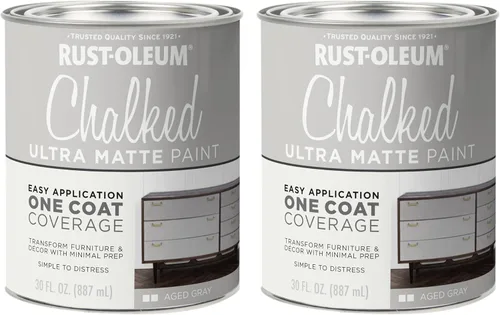 Miniatura 36 de Rust-Oleum - Pintura a la tiza en aerosol ultramate de 12 onzas (paquete de 1), color carbón, 302590