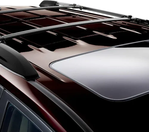 Miniatura 6 de DNA MOTORING PT-ZTL-8036 - Par de barras transversales de aluminio para techo de automóvil, compatibles con Highlander 01-07, color negro