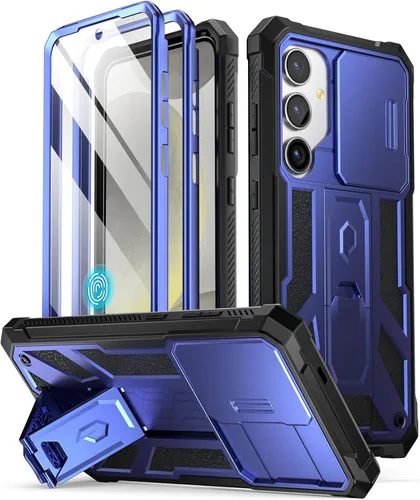 Miniatura 9 de Poetic Spartan - Funda para Galaxy S24 de 6.2 pulgadas, funda para cámara deslizante, protector de pantalla compatible con identificación de huellas