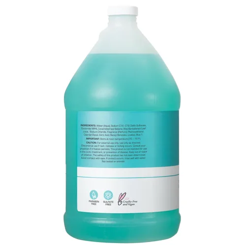 Miniatura 3 de Ginger Lily Farms Club & Fitness Champú hidratante para todo tipo de cabello, 100% vegano y libre de crueldad, aroma Ocean Breeze, repuesto de 1
