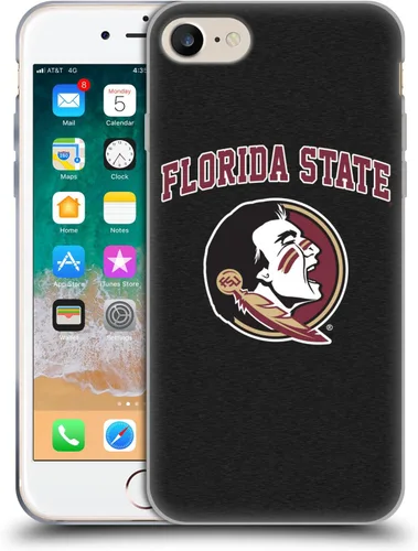 Miniatura 134 de Head Case Designs Funda de gel suave FSU Seminoles de la Universidad Estatal de Florida con licencia oficial compatible con Apple iPhone 13 Pro Max