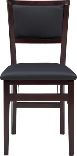 Miniatura 8 de Linon Minix Dark Espresso Pad - Silla plegable en un juego de dos