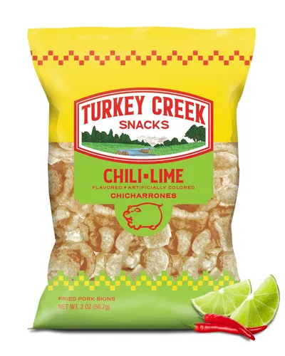 Miniatura 7 de Turkey Creek Chicharrones picantes y picantes, chicharrones de cerdo fritos – Pieles de cerdo con sabor picante – Bajo en carbohidratos, sin gluten