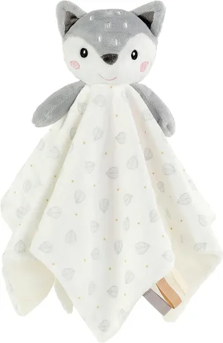 Miniatura 30 de CREVENT Mantas de bebé suaves y acogedoras para niños y niñas + manta de seguridad, juego con una bolsa de regalo esenciales para recién nacidos Gris