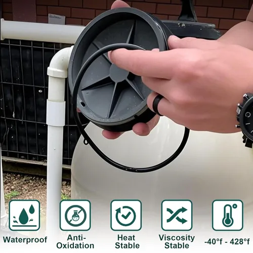 Miniatura 4 de KEZE Lubricante de piscina para junta tórica, grado alimenticio, impermeable, grasa para grifo de silicona para filtro de piscina, plomería, piezas