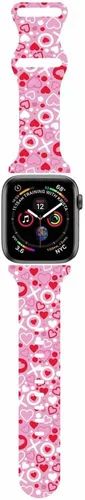 Miniatura 3 de Correa de reloj inteligente compatible con Apple Watch iWatch 7/6/SE/5/4/3/2/1 (1.496 pulgadas, 1.575 pulgadas, 1.614 pulgadas), hermosas
