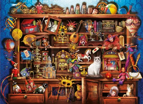 Miniatura 2 de Clementoni 39512 HQC 1000pc Puzzle-Old Shop