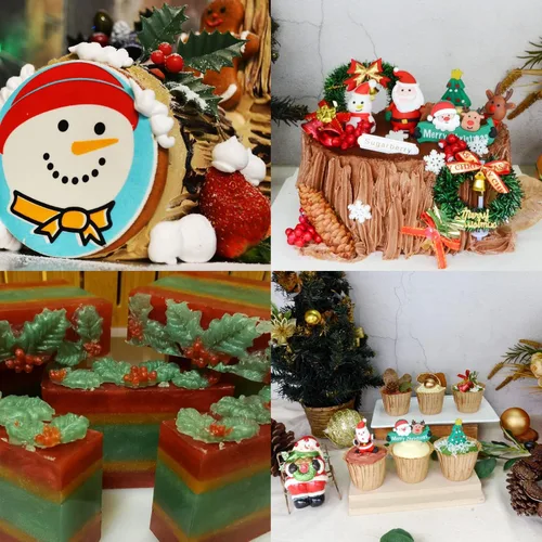 Miniatura 7 de Moldes de silicona para fondant de hojas de acebo navideñas, moldes de chocolate de piña para decoración de pasteles, decoración de cupcakes, Moldes