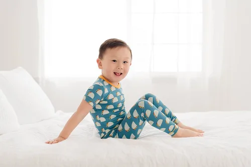 Miniatura 4 de KicKee Pajama Sets from our Year Round Celebration Collection, Matching Top and Bottom Sleepwear Set, Babies and Kids PJ Set