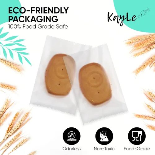 Miniatura 6 de KayLe Bolsas transparentes de 4.3 x 5.9 pulgadas, 100 bolsas de galletas termosellables para mascotas, bolsas de embalaje de panadería