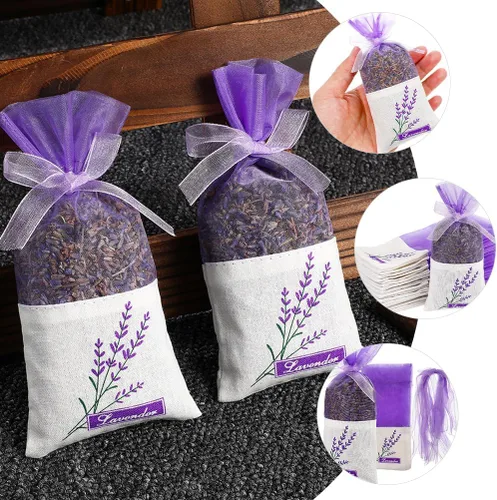 Miniatura 2 de Bolsas de almacenamiento de bolsitas, bolsas vacías de lavanda, bolsas de almacenamiento de flores secas, bolsitas de lavanda, bolsas vacías