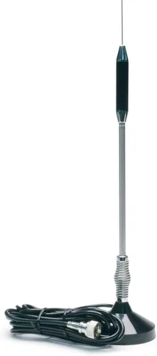 Miniatura 5 de Uniden PRO520XL Pro Series - Radio CB de 40 canales + kit de antena CB de acero inoxidable con montaje magnético de 24 pulgadas