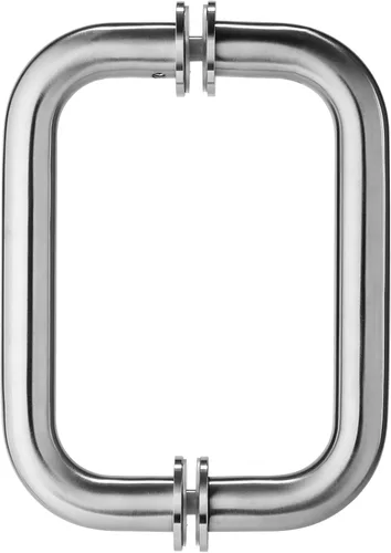 Miniatura 8 de Kolet Manija de puerta de ducha, manija de puerta de ducha de cristal de centro a centro, acero inoxidable 304, compatible con vidrio de 1/4 a 1/2