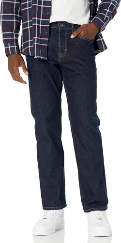 Miniatura 18 de Amazon Essentials - Pantalones vaqueros elásticos de corte recto para hombre