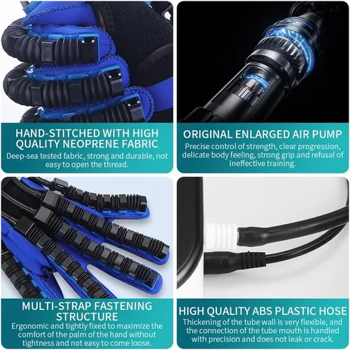 Miniatura 6 de BAUSATZ Upgraded rehabilitation robot gloves hand stroke recovery equipment, hand dysfunction patient training equipment stroke hemiplegia, hand