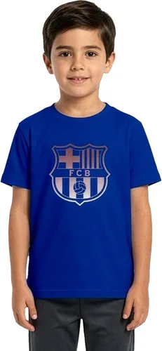 Icon Sports Spanish Soccer Unisex Kids Icon Sports Officially Licensed Fc Barcelona Cotton T-Shirt - Unisex Kids
