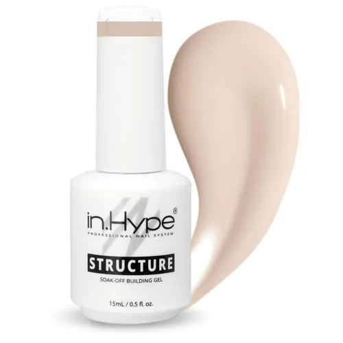 Miniatura 5 de IN.HYPE Gel Constructor de Estructura Exprés/Líquido/Gel Duro en Botella (BIAB) HEMA, libre de TPO para Realce de Rosa bebé #2