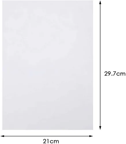 Miniatura 2 de 50 hojas de papel de calco, 8.5 x 11 pulgadas, bloc de papel de calco para artistas, papel de calco blanco, papel translúcido transparente