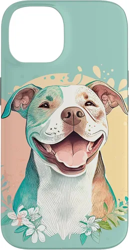 Miniatura 4 de Pit Bull - Carcasa para iPhone 17, diseño artístico de Pitbull para mujer