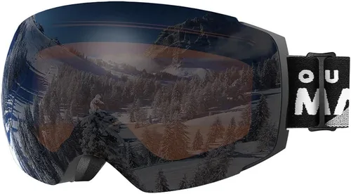 Miniatura 27 de OutdoorMaster Gafas de esquí PRO – sin marco, lente intercambiable, 100% protección UV400, gafas de nieve para hombres y mujeres