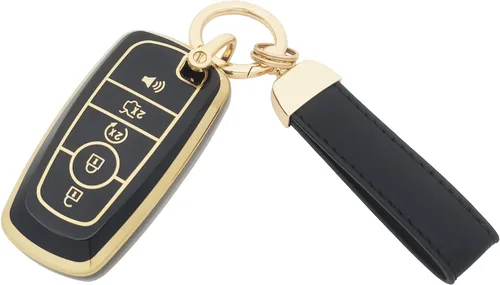 Miniatura 3 de Funda para llavero de TPU para Ford Escape Expedition Explorer F150 F250 F350 F450 Mustang Lincoln Aviator Key Fob
