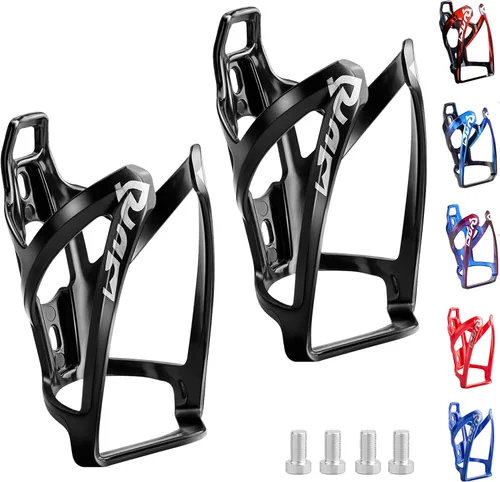 Suruid Portabotellas de agua para bicicleta, ultraligero, soporte universal para botellas de bicicleta, ciclismo, MTB, bicicletas de
