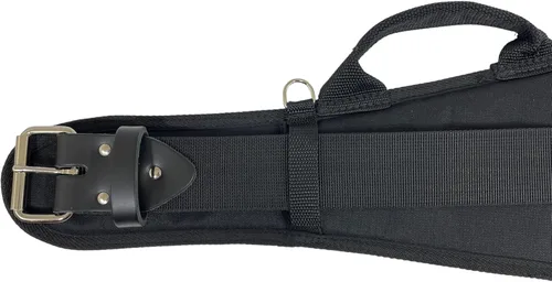 Miniatura 6 de Boulder Bag MAX Comfort - Cinturón de herramientas de soporte para espalda, color negro, hebilla de metal con punta de cuero