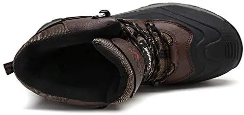 Miniatura 6 de NORTIV 8 - Botas de esquí de invierno con suela de goma para hombre, con aislamiento impermeable