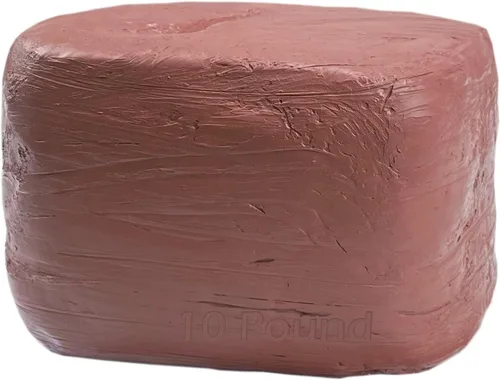 Miniatura 12 de ReArt Arcilla de secado al aire de 15 libras con 3 colores blanco, gris y terracota 5 libras cada uno, ideal para principiantes y escultores 5LBx3P