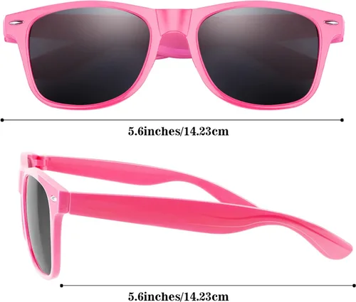 Miniatura 39 de TUPARKA Paquete de 20 lentes de sol para niños a granel para fiestas de verano en la piscina, fiestas de cumpleaños, bolsas de golosinas, color verde