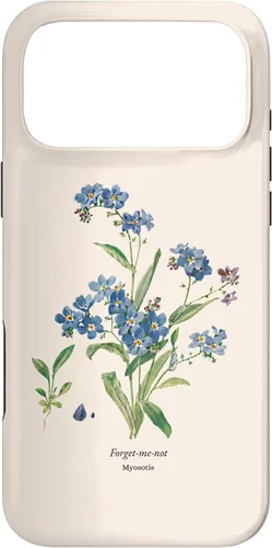 Miniatura 22 de Forget Me Not Flower - Carcasa para iPhone 17, diseño de flores silvestres