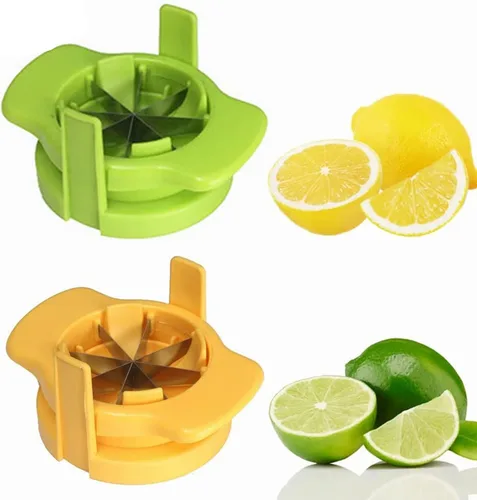 Miniatura 2 de Separador de limón y rebanador de naranja exprimidor divisor de cuchillos de fruta y cortador de cáscara de naranja - Herramienta de frutas