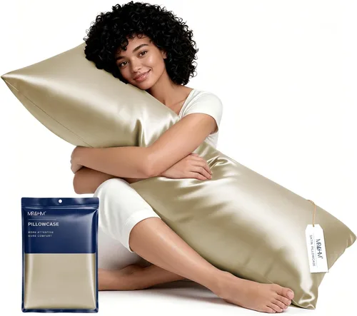 Miniatura 90 de MR&HM - Funda de almohada de satén 16- verde floral