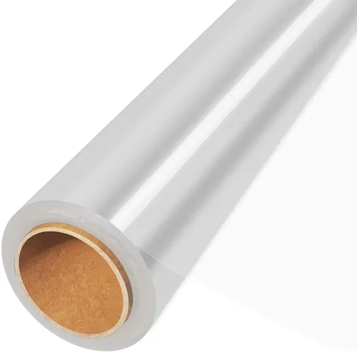 Miniatura 10 de JOYIT Rollo de celofán transparente de 220 pies (35 pulgadas x 220 pies), rollo de celofán de 3 mil de grosor, bolsas de celofán grandes, papel